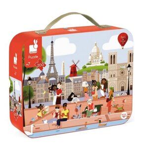 Janod  Paris Jigsaw Floor Puzzle - 200 Pieces